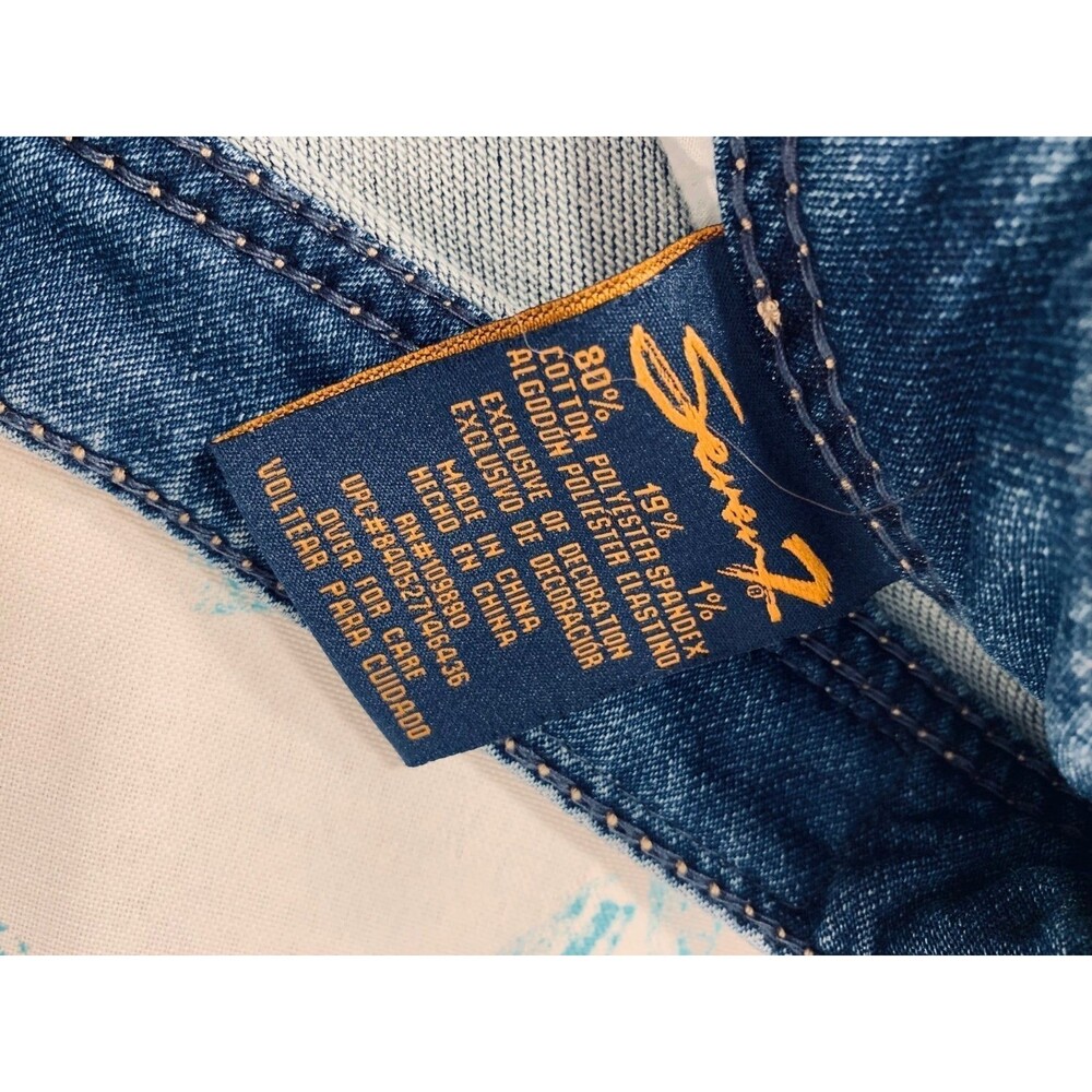 Seven Denim Jean Shorts Size 10 - Picture 3 of 12